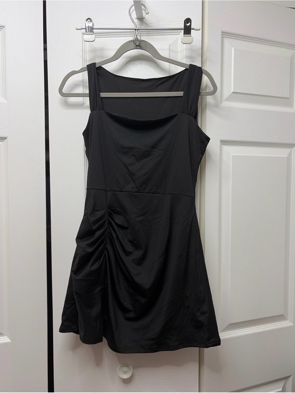 Black Women's Square-Neck Dress - never worn